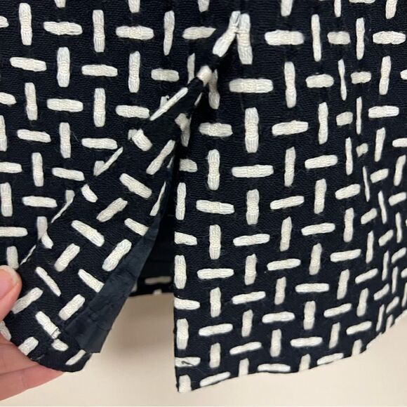 Talbots wool geometric pattern pencil skirt Sz 6 - Picture 3 of 6